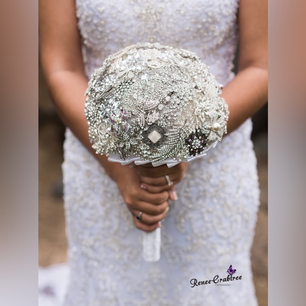 New Wedding Bouquet Pins Glamorous Brooch
